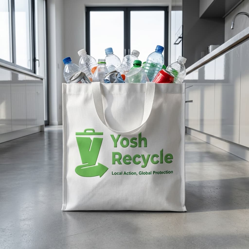Yosh Branded Recycling Bag